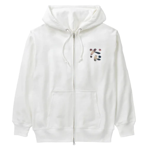 炎 -hono- Heavyweight Zip Hoodie