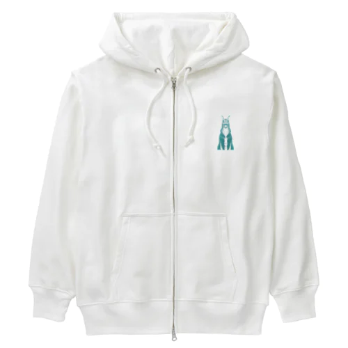 ヘルハウンド君　 Heavyweight Zip Hoodie