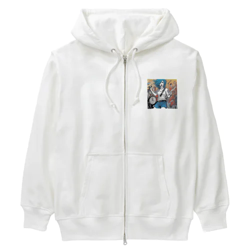 ロックシンガー Heavyweight Zip Hoodie