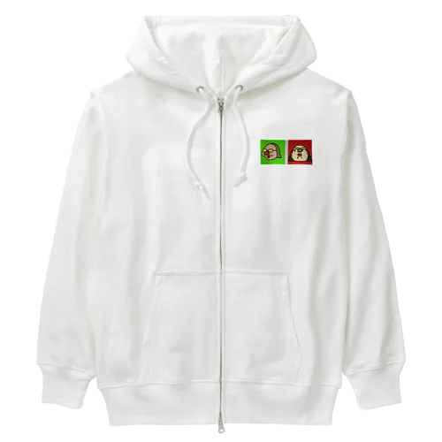 おかあさんです Heavyweight Zip Hoodie