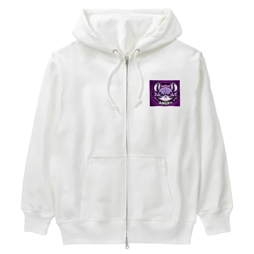 ぷんぷん チンチラ Heavyweight Zip Hoodie