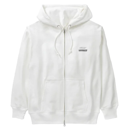 ○○メガネ Heavyweight Zip Hoodie