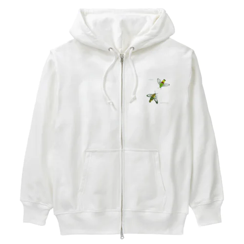 僕たち似ている気がするね Heavyweight Zip Hoodie