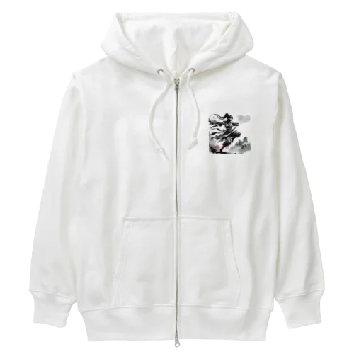 疾風迅花 Heavyweight Zip Hoodie