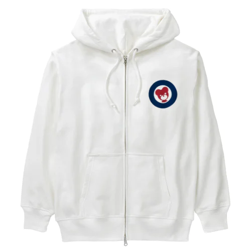 Roundel (Royal Bear Force) Heavyweight Zip Hoodie