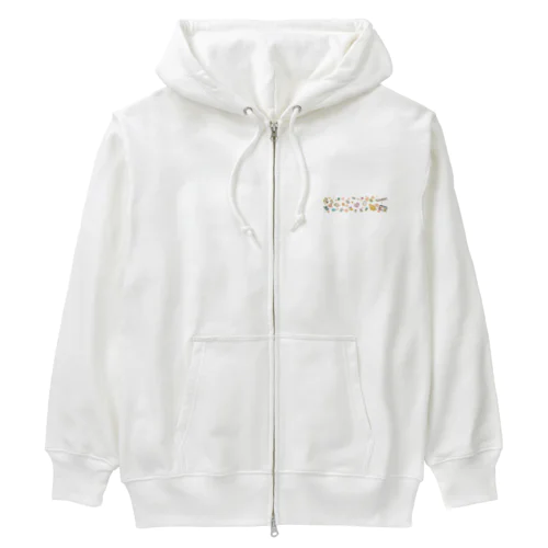 お絵かきクレパスコレクション Heavyweight Zip Hoodie