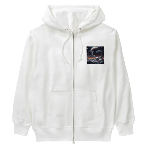 1. Futura Space Station Heavyweight Zip Hoodie