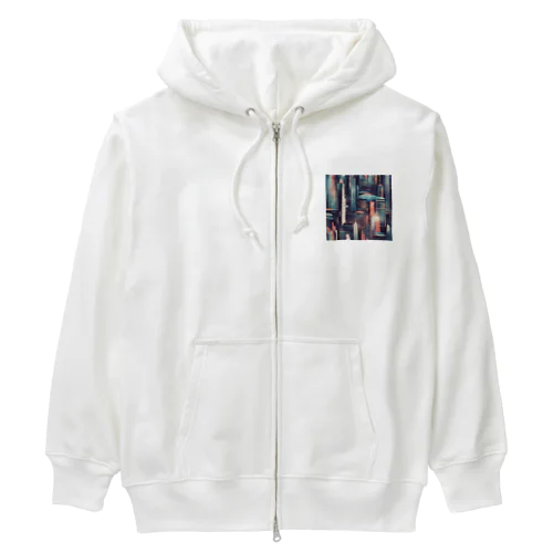 7. Futura Cyber City Heavyweight Zip Hoodie