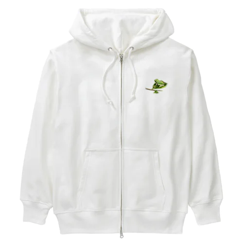 かえるちゃん　 Heavyweight Zip Hoodie