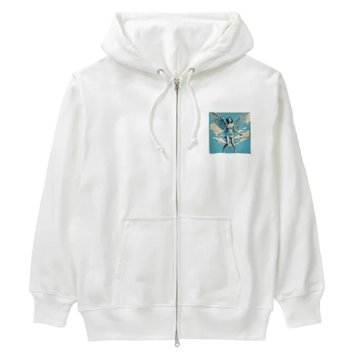 『freedom』 Heavyweight Zip Hoodie