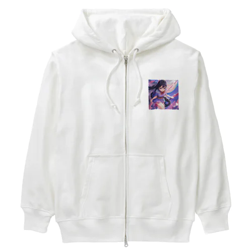 オリジナルキャラ Heavyweight Zip Hoodie