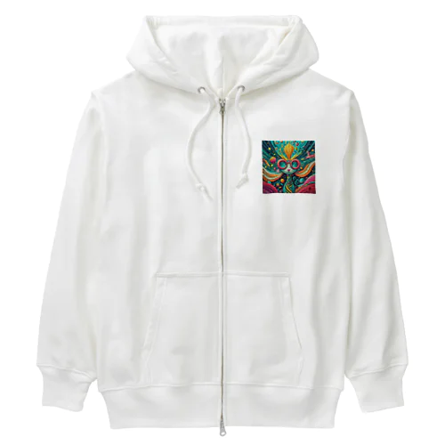 奇妙奇天烈な世界観 Heavyweight Zip Hoodie