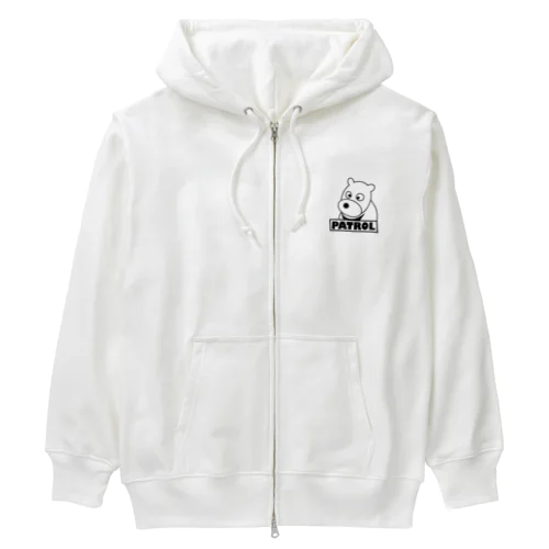 KUMAたん　パトロール Heavyweight Zip Hoodie