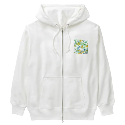 いちとくん（５歳）デザイン Heavyweight Zip Hoodie