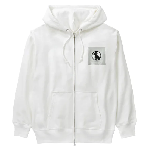 egoma_protectiondog Heavyweight Zip Hoodie