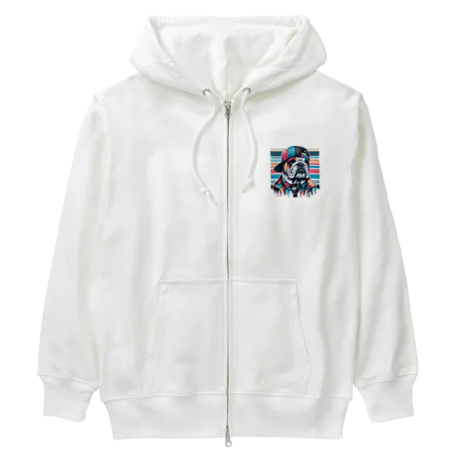 キャップ犬16 Heavyweight Zip Hoodie