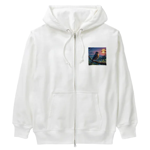 bird Heavyweight Zip Hoodie