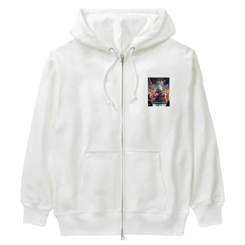 動物園信長音楽祭　エンジェル717 2065 Heavyweight Zip Hoodie