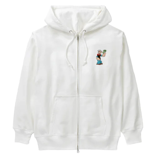 ポパイ Heavyweight Zip Hoodie