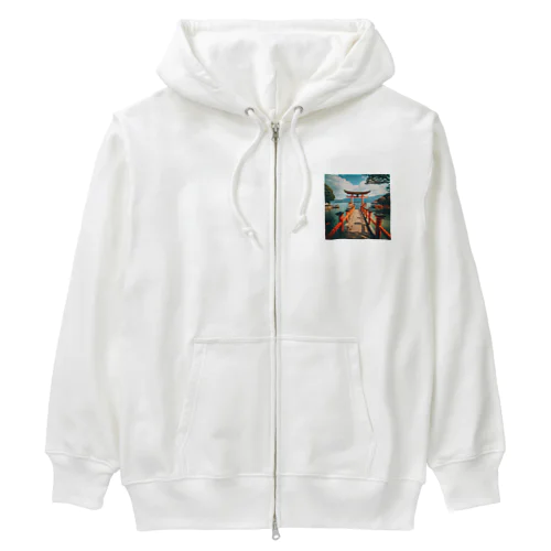 鳥居　なでしこ1478 Heavyweight Zip Hoodie