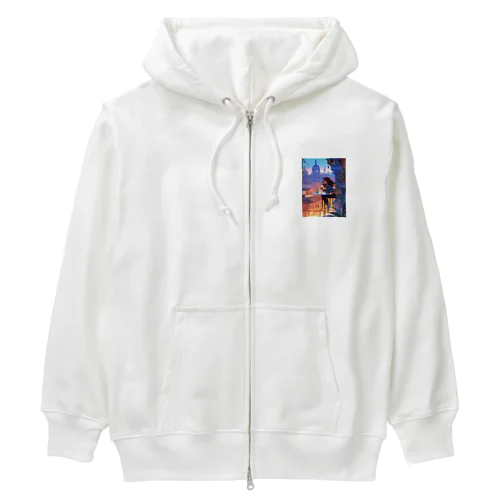 過ぎし日を忍びながら　Hime  2530 Heavyweight Zip Hoodie