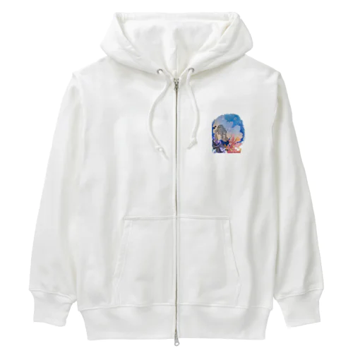 海の中のお姫様 Heavyweight Zip Hoodie