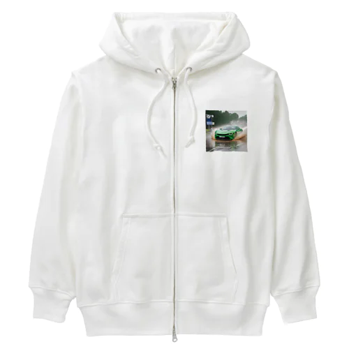 雨の疾走 Heavyweight Zip Hoodie