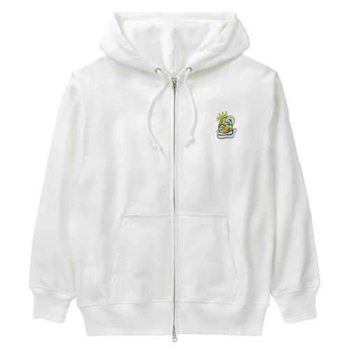 ホワイトスネイクちゃん Heavyweight Zip Hoodie