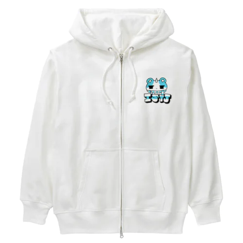 16性格タコちゃんず ISTJ Heavyweight Zip Hoodie