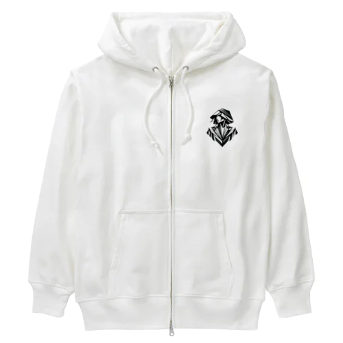 モノクローム・ファセッ Heavyweight Zip Hoodie