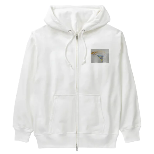 虹 Heavyweight Zip Hoodie