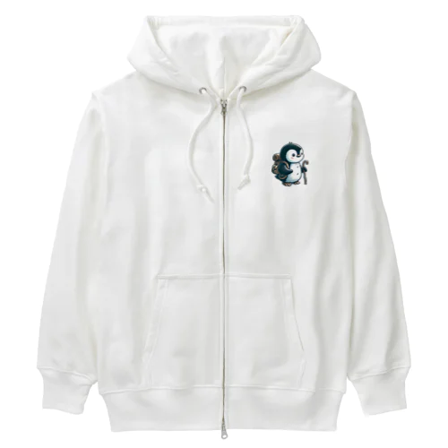 旅ペンギン Heavyweight Zip Hoodie