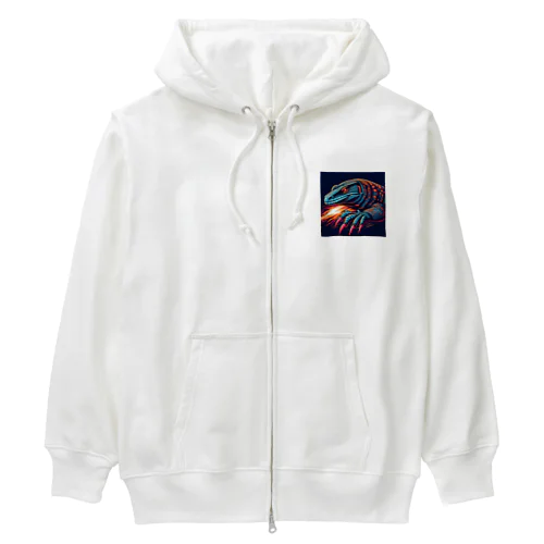 サルバトールモニター　モニター Heavyweight Zip Hoodie