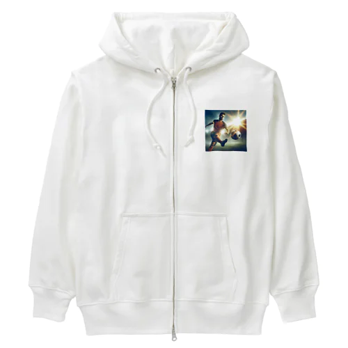 サッカーの醍醐味 Heavyweight Zip Hoodie