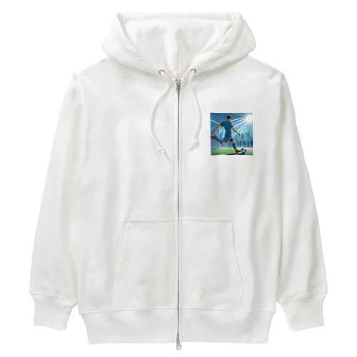 サッカー Heavyweight Zip Hoodie