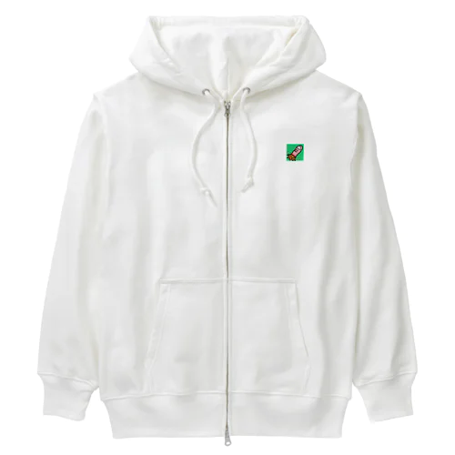 指ロケット Heavyweight Zip Hoodie