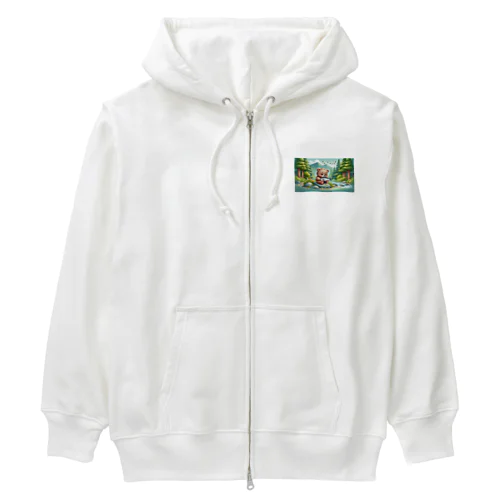 小熊 Heavyweight Zip Hoodie