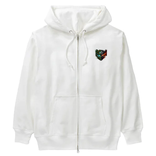 精霊の仮面 Heavyweight Zip Hoodie