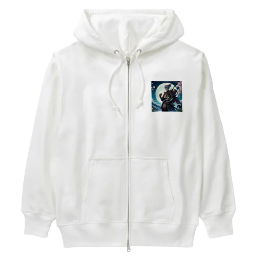 Young samurai Heavyweight Zip Hoodie