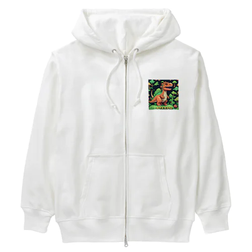 オロチ恐竜 Heavyweight Zip Hoodie