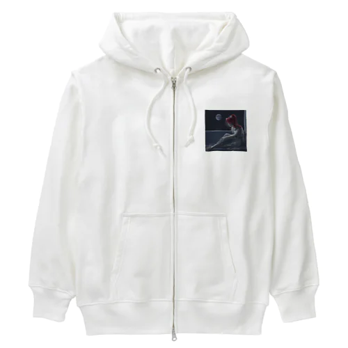 ヘスティア　ジャケットデザイン Heavyweight Zip Hoodie