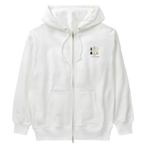 NO CAT NO LIFE Heavyweight Zip Hoodie