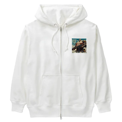 AIお相撲さん Heavyweight Zip Hoodie