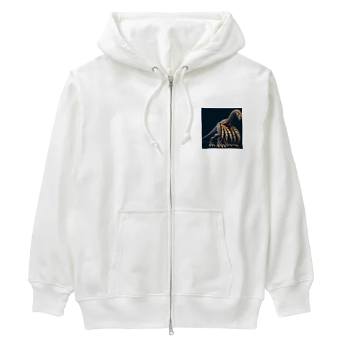 鳥よりテリジン Heavyweight Zip Hoodie