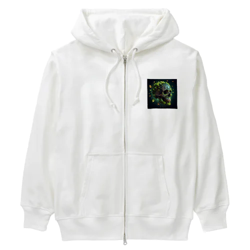 SKULL031 Heavyweight Zip Hoodie