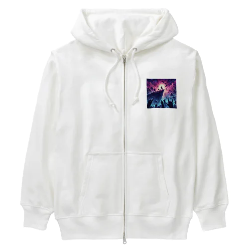 Whisper of the dark Heavyweight Zip Hoodie