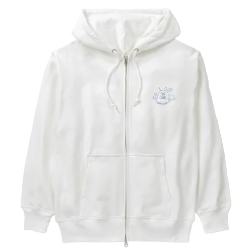 宇宙を旅するめんだこ Heavyweight Zip Hoodie