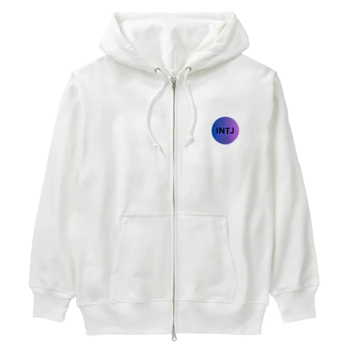 INTJ - 建築家 Heavyweight Zip Hoodie