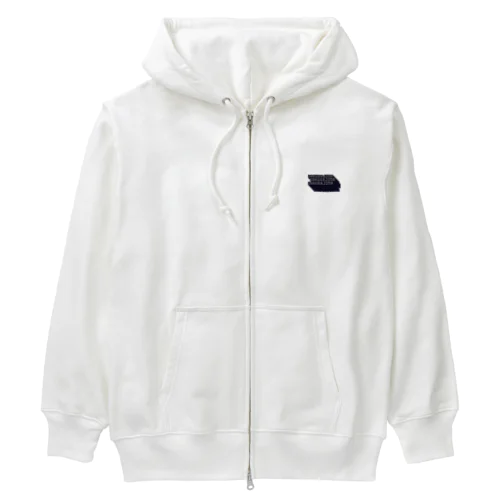 桜島　鹿児島　可愛いロゴ Heavyweight Zip Hoodie