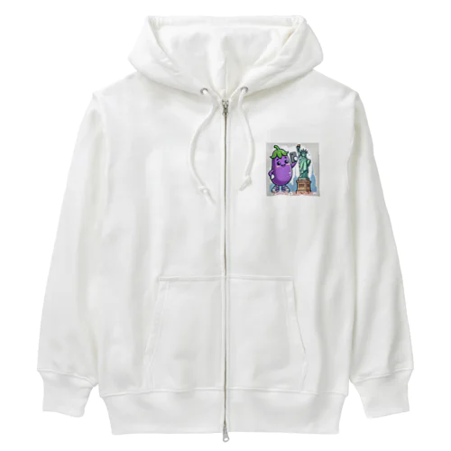 ナスビー Heavyweight Zip Hoodie